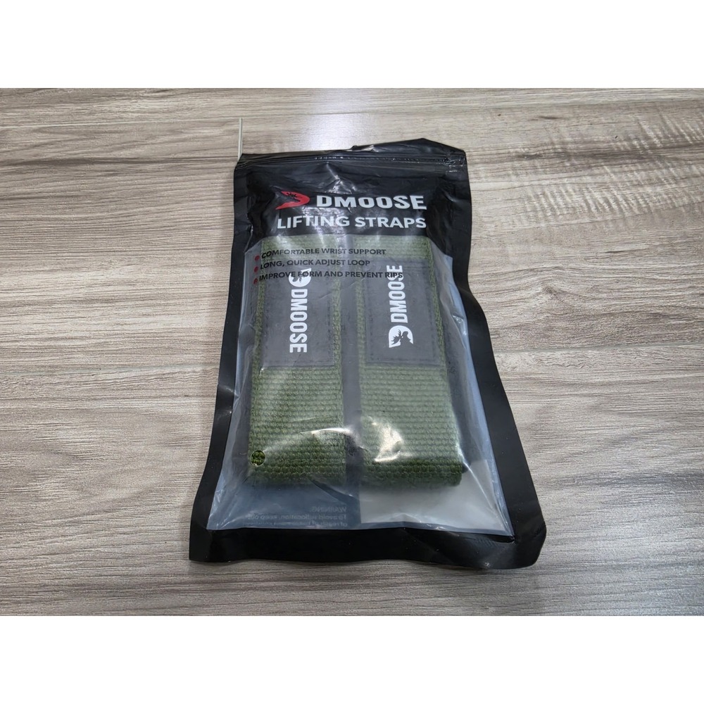 Weight Lifting Wrist Straps Green